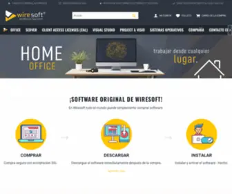 Wiresoft.es(Software online bei Wiresoft) Screenshot