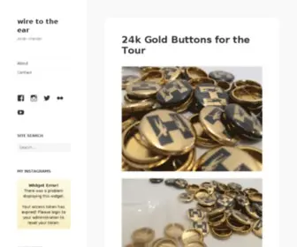 Wiretotheear.com(Wiretotheear) Screenshot