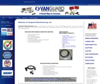 Wiring-Harness-Manufacturer.com(Vanguard Manufacturing) Screenshot