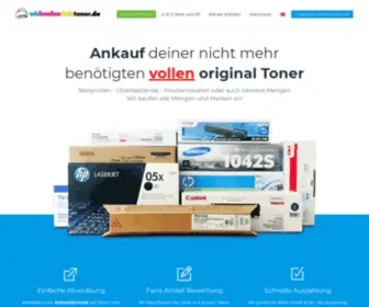 Wirkaufendeintoner.de(Wir kaufen dein Toner) Screenshot