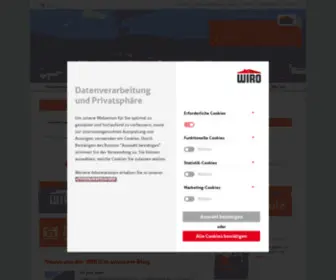 Wiro.de(Wohnen in Rostock) Screenshot