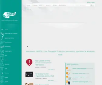 Wiros.de(Willkommen bei WIROS) Screenshot