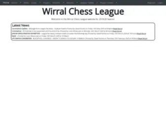 Wirralchessleague.uk(Wirral Chess League) Screenshot