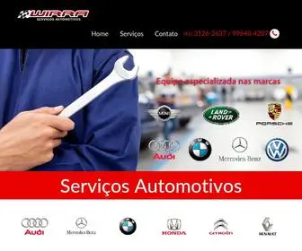 Wirraservicosautomotivos.com.br(Câmbio Automático) Screenshot