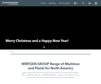 Wirtgen-Group.com(Wirtgen Group) Screenshot