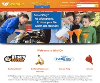 Wirthco.com(Battery Doctor) Screenshot