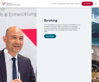 Wirtschaft-Entwicklung.de(Wirtschaft global engagiert) Screenshot