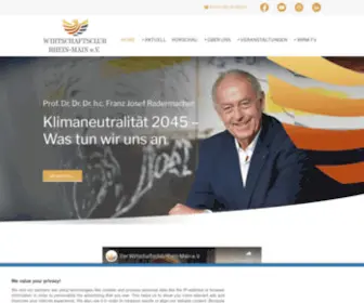 Wirtschaftsclub-RM.de(Wirtschaftsclub Rhein) Screenshot