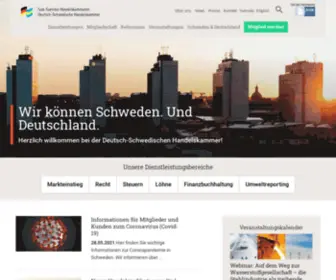 Wirtschaftsmagazin.se(Deutsch-Schwedische Handelskammer) Screenshot