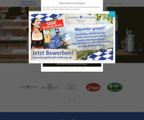 Wirtshaus-Unternehmen.de(Wirtshaus Unternehmen) Screenshot