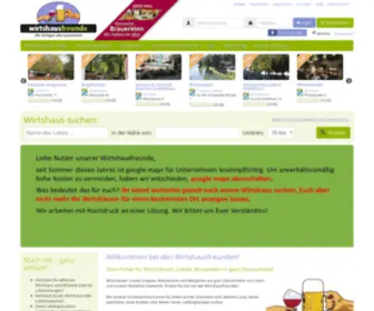 Wirtshausfreunde.de(Lokale und wirtshäuser finden und bewerten) Screenshot