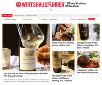 Wirtshausfuehrer.at(Wirtshausführer Österreich) Screenshot