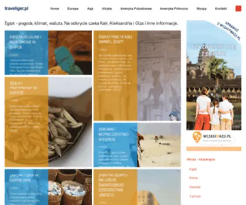Wirtualnyegipt.pl(Pogoda, zdjęcia, informacje praktyczne, egipskie kurorty wakacyjne) Screenshot