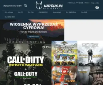 Wirtus.pl(Gry komputerowe i konsolowe) Screenshot