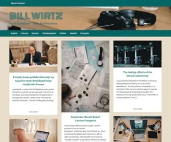 Wirtzbill.com(Freelance journalist) Screenshot