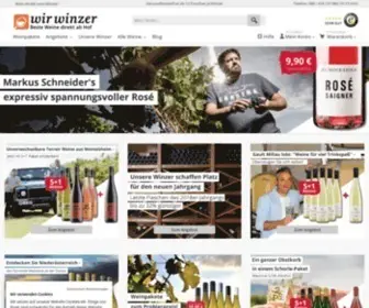 Wirwinzer.de(Wein direkt ab Hof bei WirWinzer) Screenshot