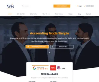 Wis-Accountancy.co.uk(WIS Accountancy) Screenshot