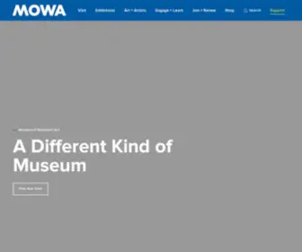 Wisconsinart.org(The Museum of Wisconsin Art (MOWA)) Screenshot