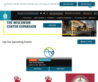 Wisconsincenter.org(Wisconsincenter) Screenshot