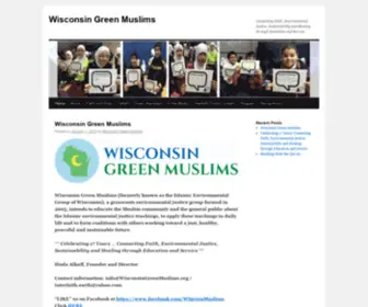 Wisconsingreenmuslims.org(Wisconsingreenmuslims) Screenshot