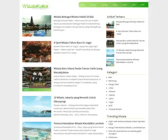 Wisatakaka.com Screenshot