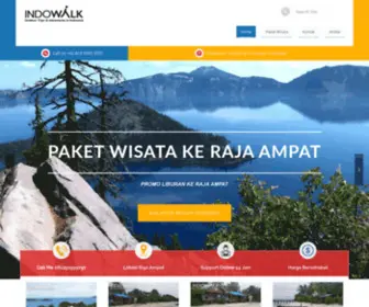 Wisatarajaampat.co.id(Paket Wisata Raja Ampat Untuk 2 Orang) Screenshot