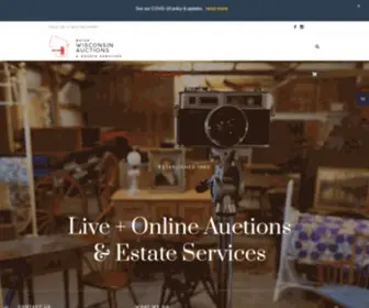 Wisauction.com(Major Wisconsin Auctions & Estate Services) Screenshot