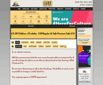 Wisbechcinema.com(Luxe Cinema) Screenshot