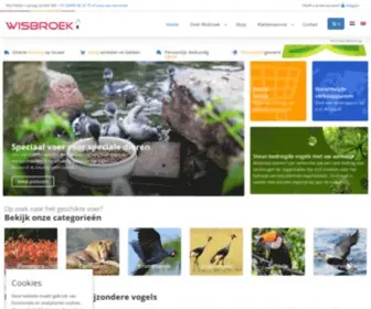 Wisbroek.com(Wisbroek is hoogwaardig vogelvoer voor speciale vogels. Wisbroek voer) Screenshot
