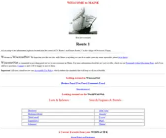 Wiscasset.net(Wiscasset) Screenshot