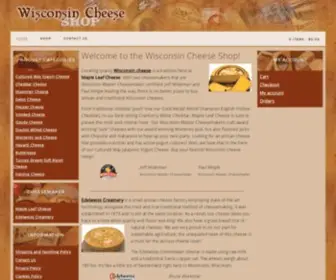 Wischeese.com(Wisconsin Cheese Shop) Screenshot