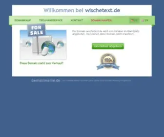 Wischetext.de(übersetzen) Screenshot