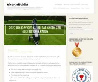 Wiscogolfaddict.com(Golf course) Screenshot