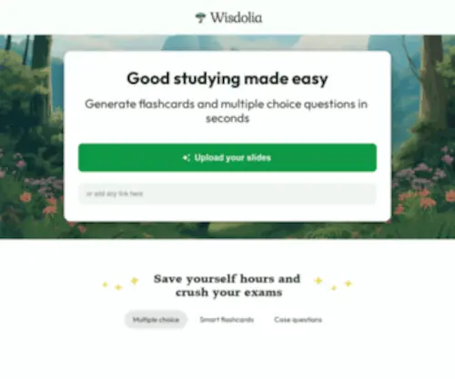 Wisdolia.com(Wisdolia) Screenshot