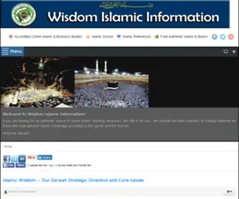 Wisdomislamic.info(Commerce) Screenshot