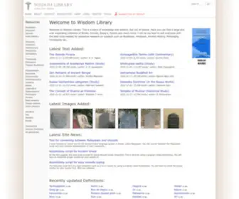 Wisdomlib.org(Wisdom Library) Screenshot