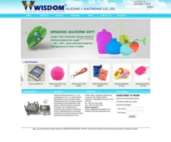 Wisdomsilicone.com(Silicone gift) Screenshot