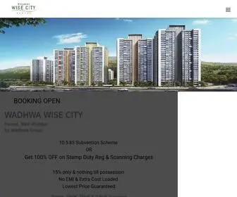 Wise-City.co(Booking Open Wadhwa Wise City At Panvel) Screenshot