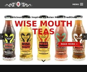 Wise-Mouth.com(Wise Mouth Teas) Screenshot