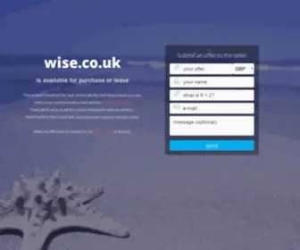 Wise.co.uk(Wise Technology Consultants) Screenshot