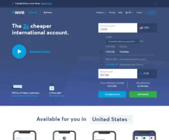 Wise.com(Wise, Formerly TransferWise) Screenshot