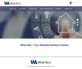 Wiseally.com.hk(Wise Ally EMS IOT) Screenshot