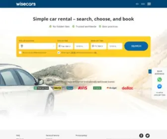 Wisecars.com(Booking with Wisecars) Screenshot