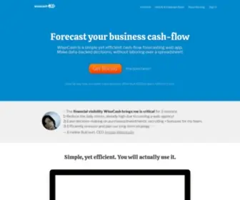 Wisecashhq.com(Lightweight cash) Screenshot