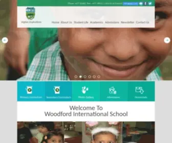 Wis.edu.sb(WOODFORD INTERNATIONAL SCHOOL) Screenshot