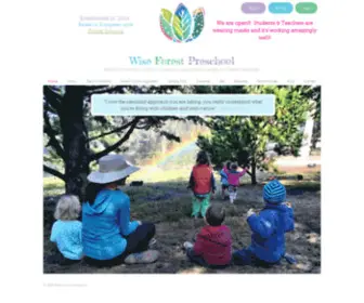 Wiseforestpreschool.com(Wise Forest Preschool) Screenshot