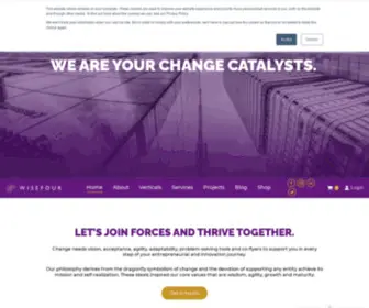 Wisefour.eu(Home) Screenshot