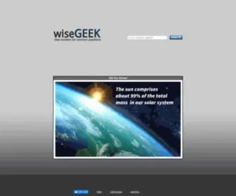 Wisegeek.com(Wisegeek) Screenshot