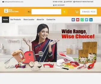 Wiseinnovations.asia(Shopping with us) Screenshot