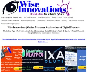 Wiseinnovations.us(Online Marketing Specialist & Digital Advertiser) Screenshot